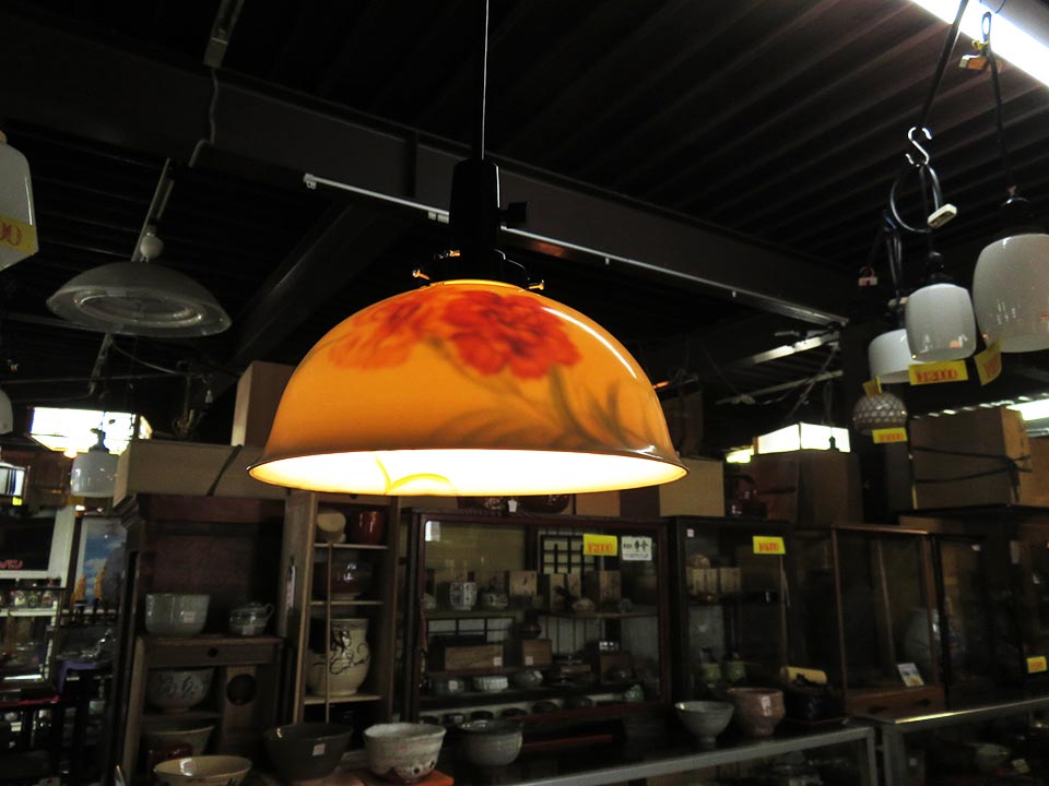 オールドノリタケ 日陶の陶器電傘（貴重品）です！大正～昭和時代の